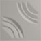 Ekena Millwork 11 7/8in. W x 11 7/8in. H Artisan EnduraWall Decorative 3D Wall Panel Covers 0.98 Sq. Ft. WP12X12ARCCH - alternate 2